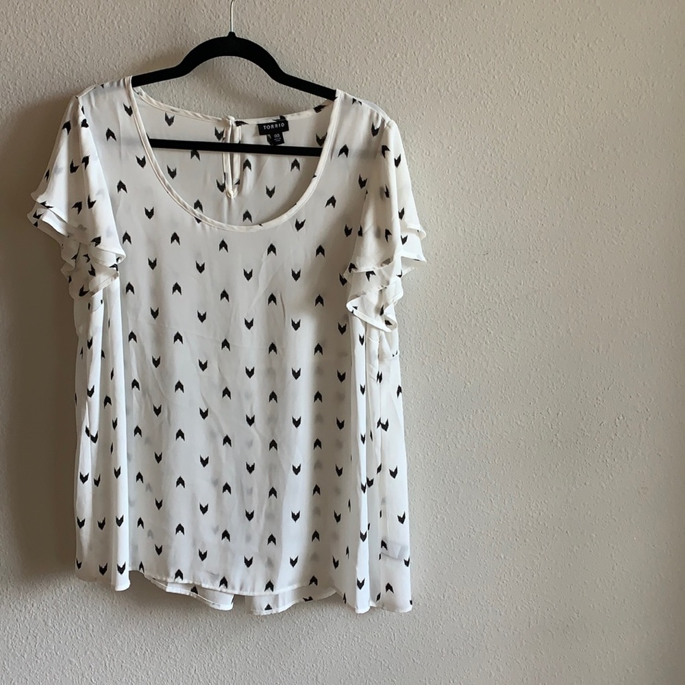 Cap Sleeve Blouse